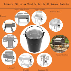 Firsgrill Grease Bucket Liners packaging and contents