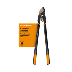 Fiskars 32 inch Ratchet Drive Anvil Lopper front view