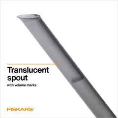 Fiskars Indoor Watering Can with measurement markings