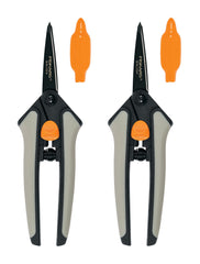 Fiskars Non-Stick Softgrip Micro-Tip Pruning Snip front view