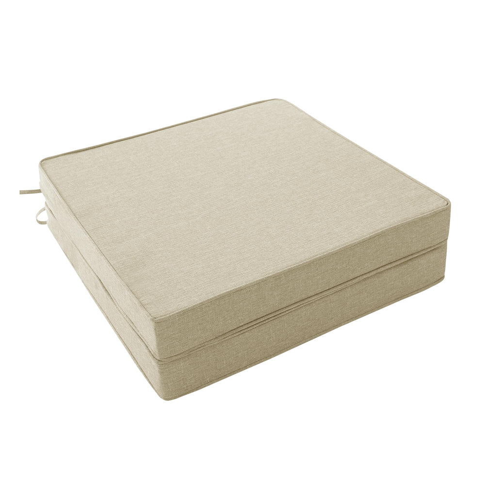 Fitfree Outdoor Chair Cushion beige front view