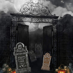 Five unique designs of Sunnyglade Halloween Foam Tombstones