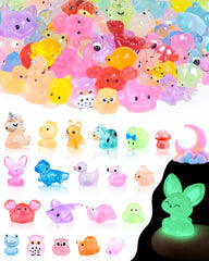 FIVEIZERO Mini Resin Animals set front view showcasing various styles