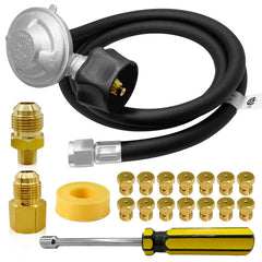 FJXBYWM Natural Gas to Propane Conversion Kit with 5FT hose