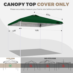 FLAGLY Canopy Top showing dual vents