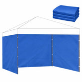 FLAGLY Instant Canopy Sidewalls blue panel front view