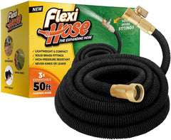 Flexi Hose 50FT expandable garden hose in black
