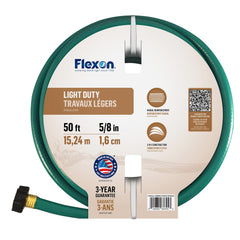 Flexon 5/8-Inch x 50-Foot Garden Hose front view