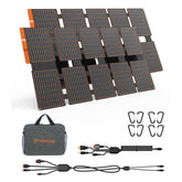 FlexSolar 100W Portable Solar Panel Charger front view