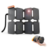 FlexSolar 25W Portable Solar Panel Charger front view