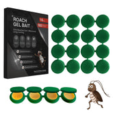 FLODTEEK Cockroach Gel Bait 16 pack front view