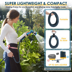FLOERXIS Non-Expandable Garden Hose packaging