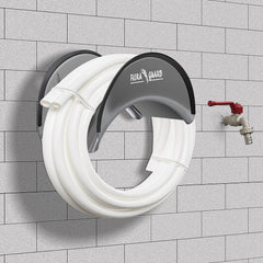 FLORA GUARD wall-mounted hose holder with screws