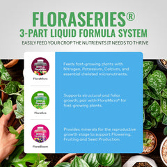 FloraBloom nutrient bottle front view
