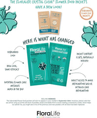 Floralife Cut Flower Food powder mixing with water