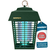 Flowtron Electric Bug Zapper front view in Bush Green