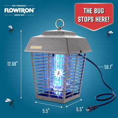 Flowtron Electric Bug Zapper weatherproof housing