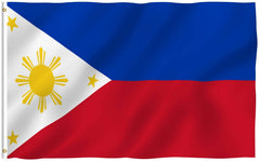 Fly Breeze 3x5 Ft Philippines flag front view