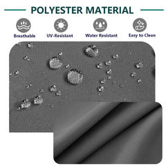 FLYMEI cushion cover fit on outdoor chair