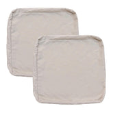 FLYMEI Patio Cushion Covers 24x24x4 in apricot front view