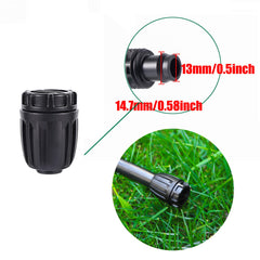 FOGWOWO 10 Pack 1/2 inch connectors showing barbed end