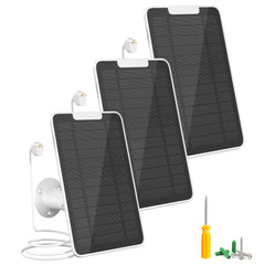 fohoa Premium Solar Panel for Google Nest Cam front view