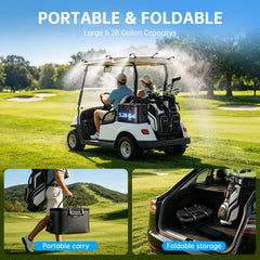 Foldable 20L bucket for IGRL misting system