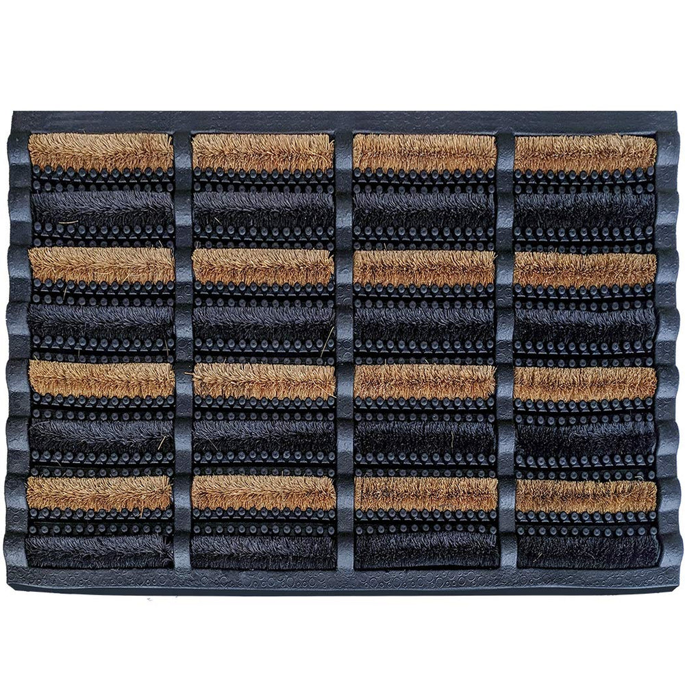 FOOTMATTERS Ninamar Mud Scrubber Tray Mat front view