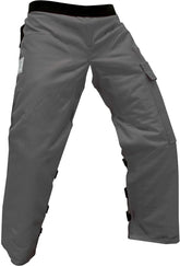 FORESTER Chainsaw Chaps front view in grey