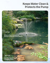 Fountain nozzles for customizable water features
