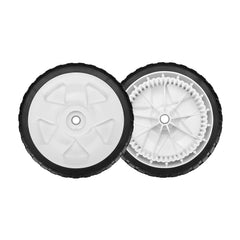 Fourtry 8-inch front wheel for Toro mower - front view