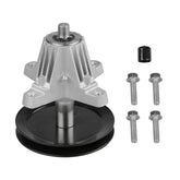 Fourtry Greaseable Spindle Assembly front view with dimensions