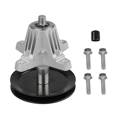Fourtry Greaseable Spindle Assembly front view with dimensions