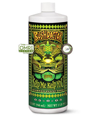 FoxFarm Bush Doctor Kelp Me Kelp You Fertilizer front view clear liquid