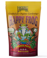 FoxFarm Happy Frog Japanese Maple Fertilizer 4 lb front view