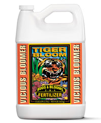 FoxFarm Tiger Bloom Liquid Plant Food 1 Gallon front view