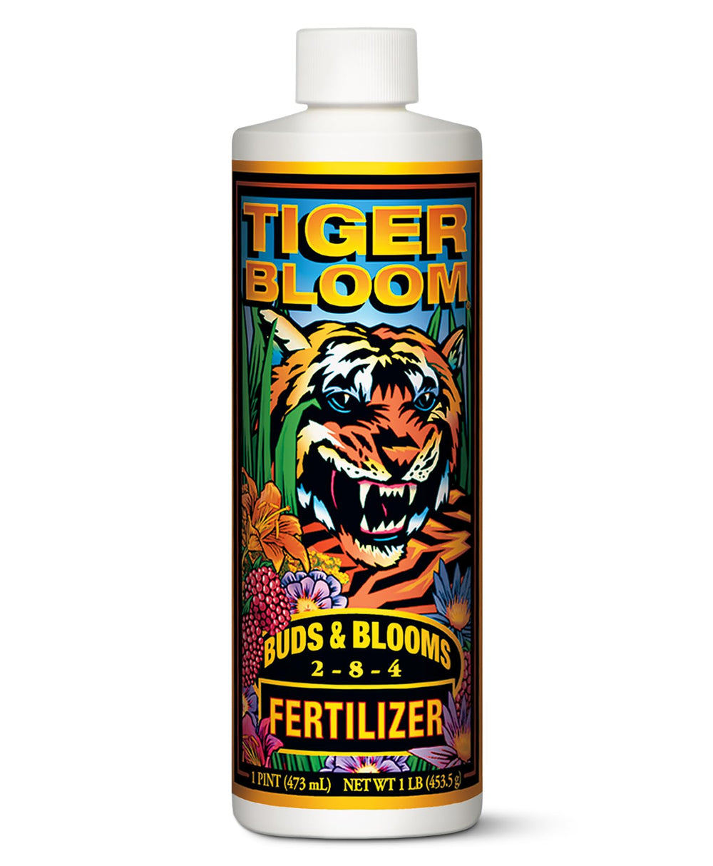 FoxFarm Tiger Bloom Liquid Plant Food 1 Pint bottle front view