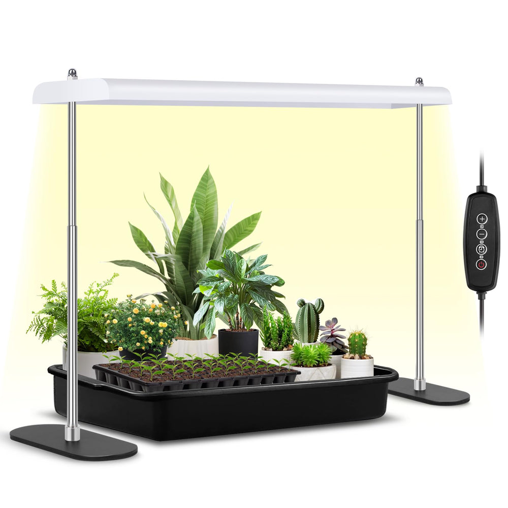 FOXGARDEN Grow Light Stand front view with LED panel