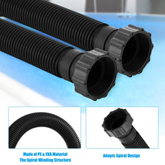 Frienda Pool Pump Replacement Hose 12 ft black installation scenario