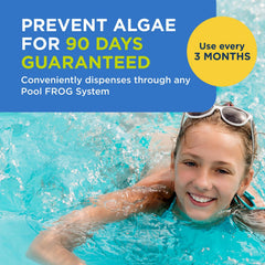 FROG BAM 90-Day Algae Preventative bottle side view