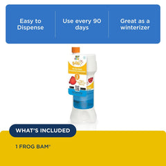 FROG BAM 90-Day Algae Preventative powder close-up