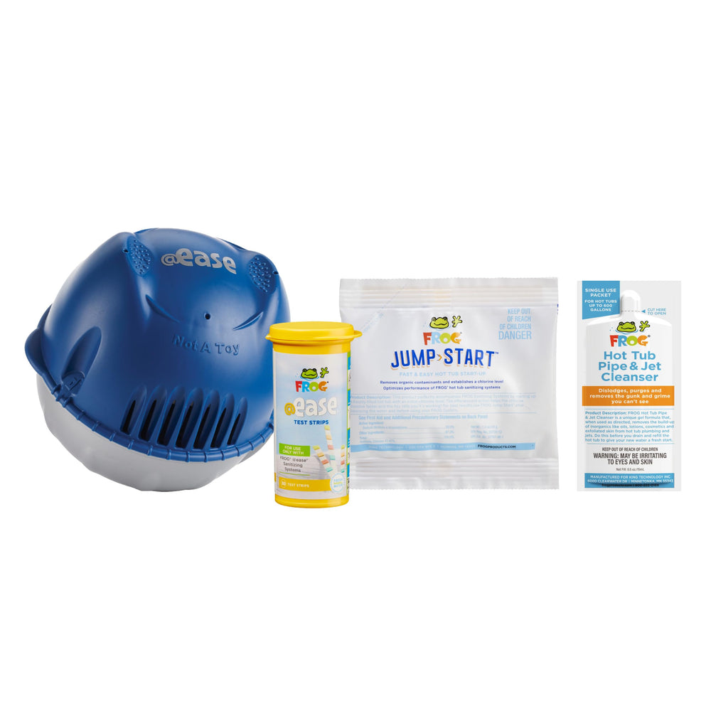 FROG @Ease Floating Sanitizing System Fresh Start Bundle front view