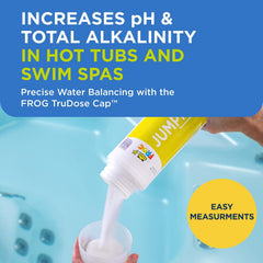 FROG pH Increaser liquid in measuring cap