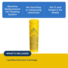 FROG Serene Bromine Cartridge with label details