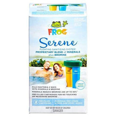 FROG Test Strips for hot tub water testing included with FROG Serene