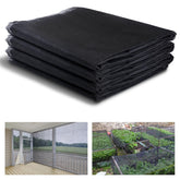 Front view of ANPHSIN 10x33ft mosquito netting in black