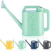 Front view of gegemaoyi 2 gallon watering can in green