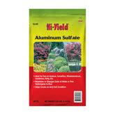 Front view of Hi-Yield Aluminum Sulfate 3.25 lbs package