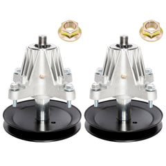 Front view of JYLEYJ spindle assembly for Troy Bilt 42 inch deck