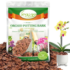 Front view of Legigo Organic Orchid Bark 2 Quarts packaging